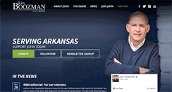 Desktop Screenshot of boozmanforarkansas.com